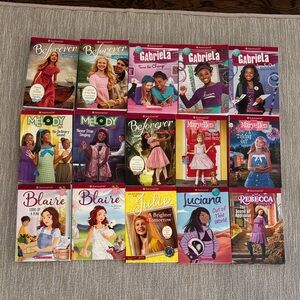 Set of 15 different American Girl Books